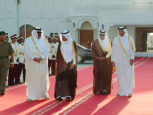 سمو الأمير حمد يستقبل الرئيس اليمني علي عبد الله صالح – 1 نوفمبر 2004