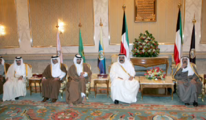 الأمير يزور الكويت لتهنئة الأمير الجديد صباح الأحمد – 1 فبراير 2006