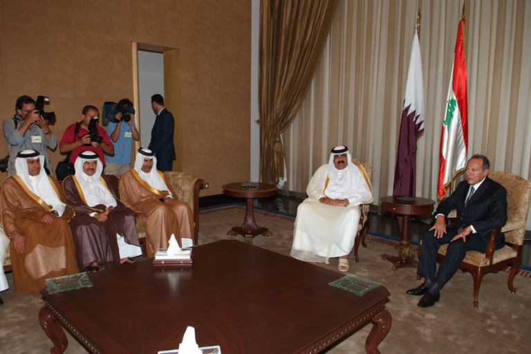 زيارة سمو الأمير إلى لبنان ولقاء مع الرئيس إميل لحود – 21 أغسطس 2006
