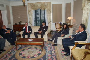 ولي العهد تميم بن حمد يلتقي ولي عهد البحرين في نيويورك – 17 سبتمبر 2006