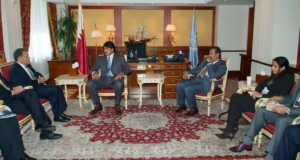 تميم بن حمد يلتقي نائب رئيس وزير خارجية بنما في نيويورك – 20 سبتمبر 2006