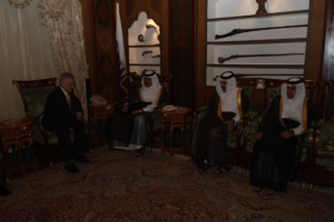 الأمير حمد يستقبل نائب الرئيس العراقي في الدوحة – 6 نوفمبر 2006