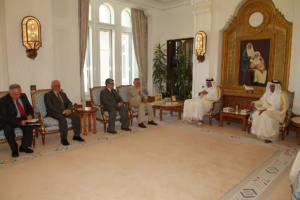 ولي العهد تميم بن حمد يلتقي نائب الرئيس العراقي في الدوحة – 7 نوفمبر 2006