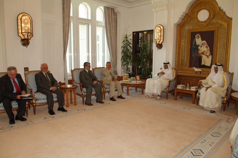 ولي العهد تميم بن حمد يلتقي نائب الرئيس العراقي في الدوحة – 7 نوفمبر 2006