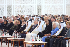 سمو الأمير الشيخ حمد بن خليفة آل ثاني وسمو الشيخة موزا يحضران افتتاح جامعة تكساس إي أند أم في الدوحة – 19 مارس 2007