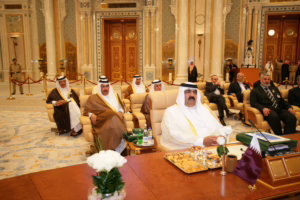 سمو الأمير الشيخ حمد بن خليفة آل ثاني يشارك في القمة العربية التاسعة عشرة بالرياض – 28 مارس 2007