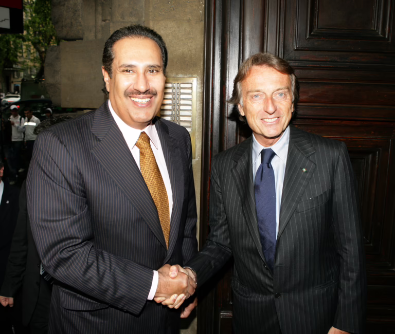 معالي الشيخ حمد بن جاسم بن جبر آل ثاني يلتقي وفدًا اقتصاديًا إيطاليًا في روما – 4 مايو 2007