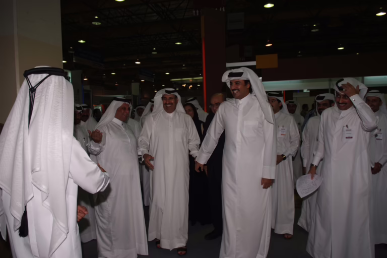 ولي العهد تميم بن حمد يفتتح معرض قطر المهني – 18 نوفمبر 2007