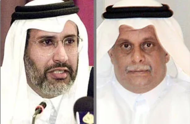 حمد بن جاسم وعبد الله بن حمد العطية