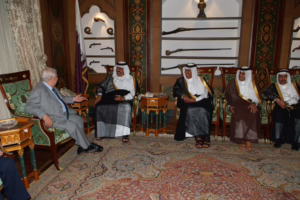 سمو الأمير يستقبل وزير خارجية سوريا – الدوحة – 31 يوليو 2006