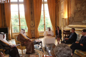 سمو الأمير الشيخ حمد بن خليفة آل ثاني يزور فرنسا ويلتقي الرئيس نيكولا ساركوزي – 30 مايو 2007