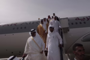 الأمير حمد بن خليفة في زيارة رسمية إلى السودان – 21 فبراير 2009
