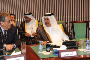 معالي رئيس مجلس الوزراء وزير الخارجية الشيخ حمد بن جاسم بن جبر آل ثاني يترأس اجتماع وزراء الخارجية العرب في ليبيا – 26 مارس 2010