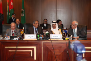 معالي رئيس مجلس الوزراء وزير الخارجية يترأس اجتماع لجنة مبادرة السلام العربية في سرت – 8 أكتوبر 2010