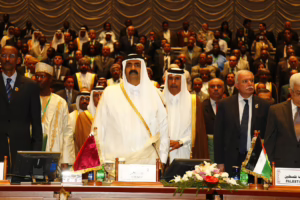 سمو الأمير الشيخ حمد بن خليفة آل ثاني يشارك في القمة العربية الإفريقية في سرت – 10 أكتوبر 2010