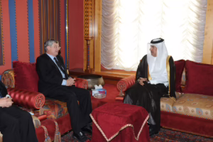 معالي رئيس مجلس الوزراء وزير الخارجية الشيخ حمد بن جاسم بن جبر آل ثاني يلتقي نائب رئيس الوزراء وزير خارجية مالطا في الدوحة – 7 يونيو 2011