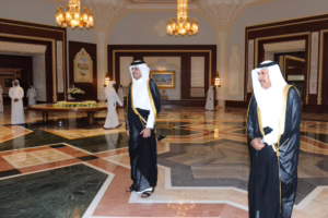 سمو ولي العهد الشيخ تميم بن حمد آل ثاني يقيم مأدبة إفطار للدبلوماسيين في الدوحة – 9 أغسطس 2011