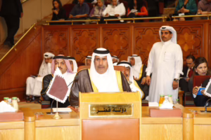 معالي رئيس مجلس الوزراء وزير الخارجية الشيخ حمد بن جاسم بن جبر آل ثاني يترأس وفد دولة قطر في الاجتماع الطارئ لمجلس جامعة الدول العربية في القاهرة – 27 أغسطس 2011