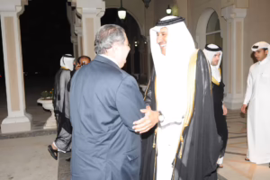 معالي رئيس مجلس الوزراء وزير الخارجية الشيخ حمد بن جاسم بن جبر آل ثاني يستقبل وزير الخارجية العراقي هوشيار زيباري في الدوحة – 20 نوفمبر 2011
