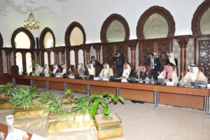 معالي رئيس مجلس الوزراء وزير الخارجية الشيخ حمد بن جاسم بن جبر آل ثاني يعقد جلسة مباحثات مع رئيس وزراء الجزائر في الجزائر – 7 يناير 2013