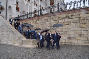 سمو الأمير الوالد الشيخ حمد بن خليفة آل ثاني يزور المجر – 21 مايو 2015