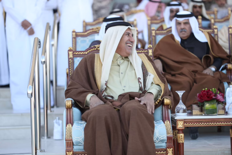 سمو الأمير الشيخ تميم بن حمد آل ثاني يشهد مسير اليوم الوطني العاشر في الدوحة – 18 ديسمبر 2017