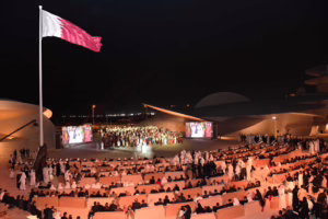 سمو الأمير الشيخ تميم بن حمد آل ثاني يفتتح متحف قطر الوطني في الدوحة – 27 مارس 2019