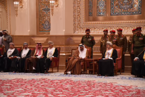 سمو الأمير الوالد الشيخ حمد بن خليفة آل ثاني يقدم واجب العزاء في وفاة السلطان قابوس بن سعيد في مسقط – 13 يناير 2020