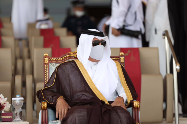 سمو الأمير الشيخ تميم بن حمد آل ثاني يشهد عرض مسير اليوم الوطني في الدوحة – 18 ديسمبر 2020