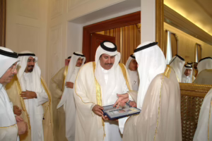 سمو الأمير الشيخ حمد بن خليفة آل ثاني يستقبل وزير خارجية الكويت في الدوحة – 4 أبريل 2005