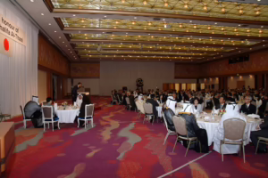 سمو الأمير الشيخ حمد بن خليفة آل ثاني يحضر حفل عشاء أقامته شركة تشوبو للطاقة الكهربائية في ناغويا – 7 يونيو 2005