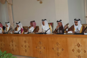 معالي رئيس مجلس الوزراء وزير الخارجية الشيخ حمد بن جاسم بن جبر آل ثاني يترأس المباحثات القطرية الإيرانية في طهران – 28 فبراير 2008