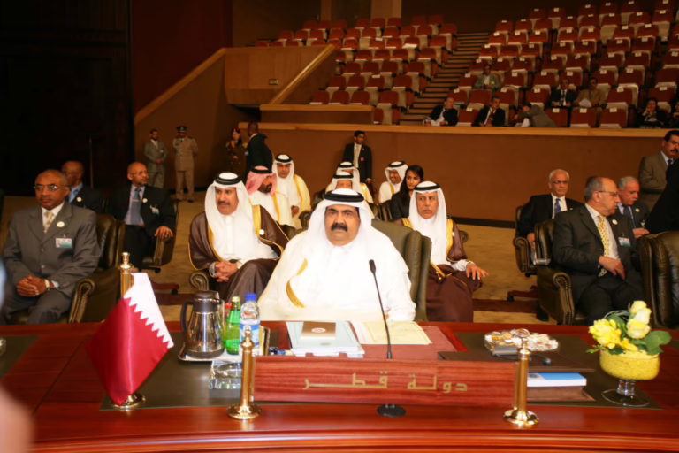 سمو الأمير الشيخ حمد بن خليفة آل ثاني يشارك في الجلسة الختامية للقمة العربية العشرين في دمشق – 30 مارس 2008